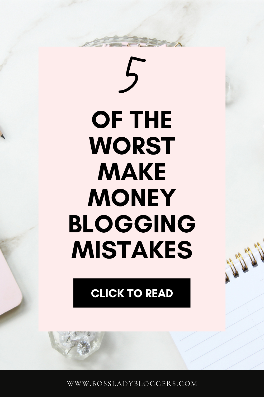 Make money blogging mistakes
